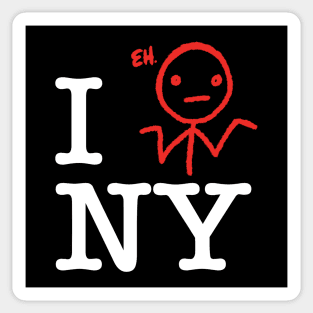 I "Eh" NY (Dark) Sticker